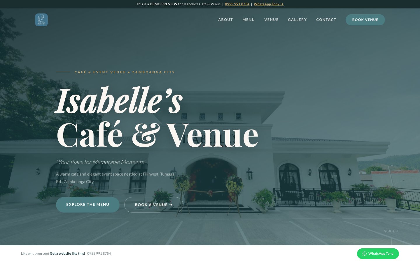 Isabelle's Café & Venue - Zamboanga City
