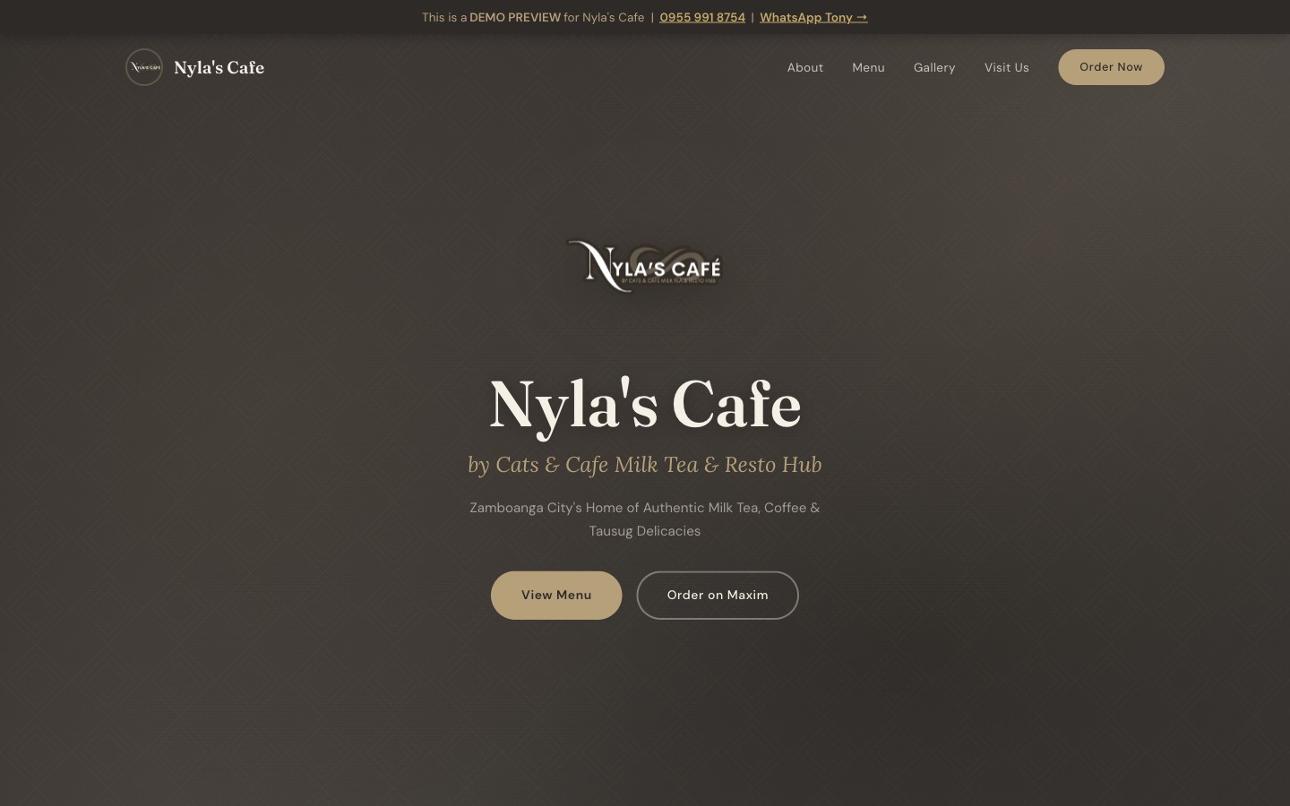 Nyla's Cafe - Milk Tea, Coffee & Tausug Delicacies